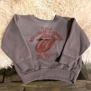 Unisex toddler 18M Rolling Stones sweatshirt